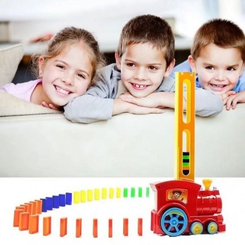 Domino Train Set for Kids