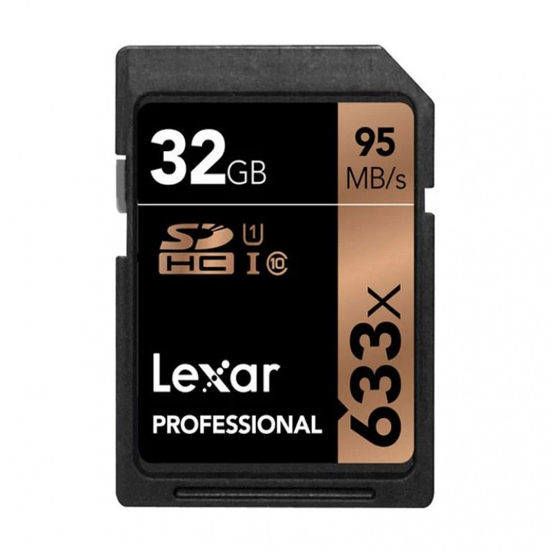 Lexar® Professional 633X 95Mb/s SDHC Card