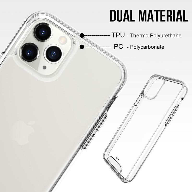 Space Colection Apple iPhone Military Grade Drop Protection Clear Case
