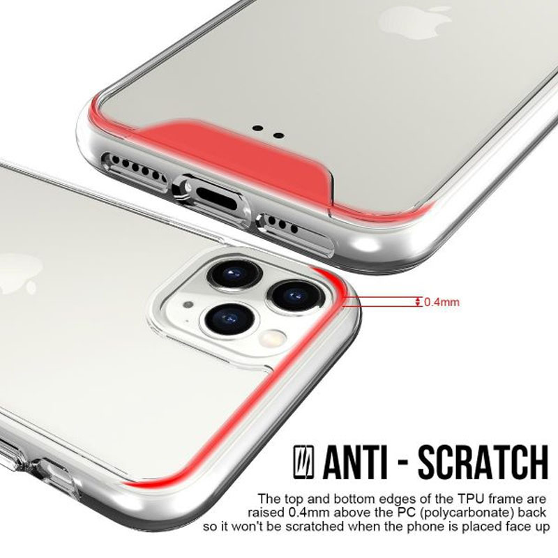 Space Colection Apple iPhone Military Grade Drop Protection Clear Case