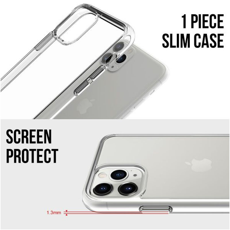 Space Colection Apple iPhone 13 and Pro's Military Grade Drop Protection Clear Case