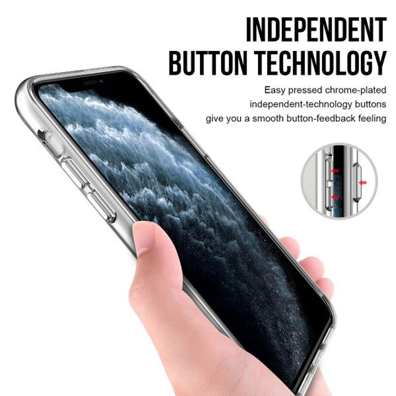 Space Colection Apple iPhone 13 and Pro's Military Grade Drop Protection Clear Case