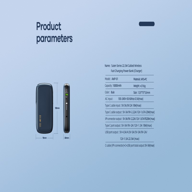 REMAX POWER BANK AWP_01