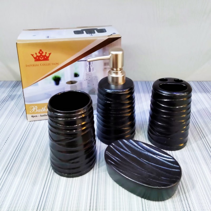 Imperial Collection Bathroom Set - 4pcs