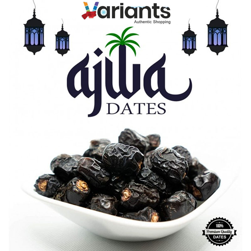 Ajwa Dates (Khajoor) from Madina Shareef Premium Quality - 1 kg