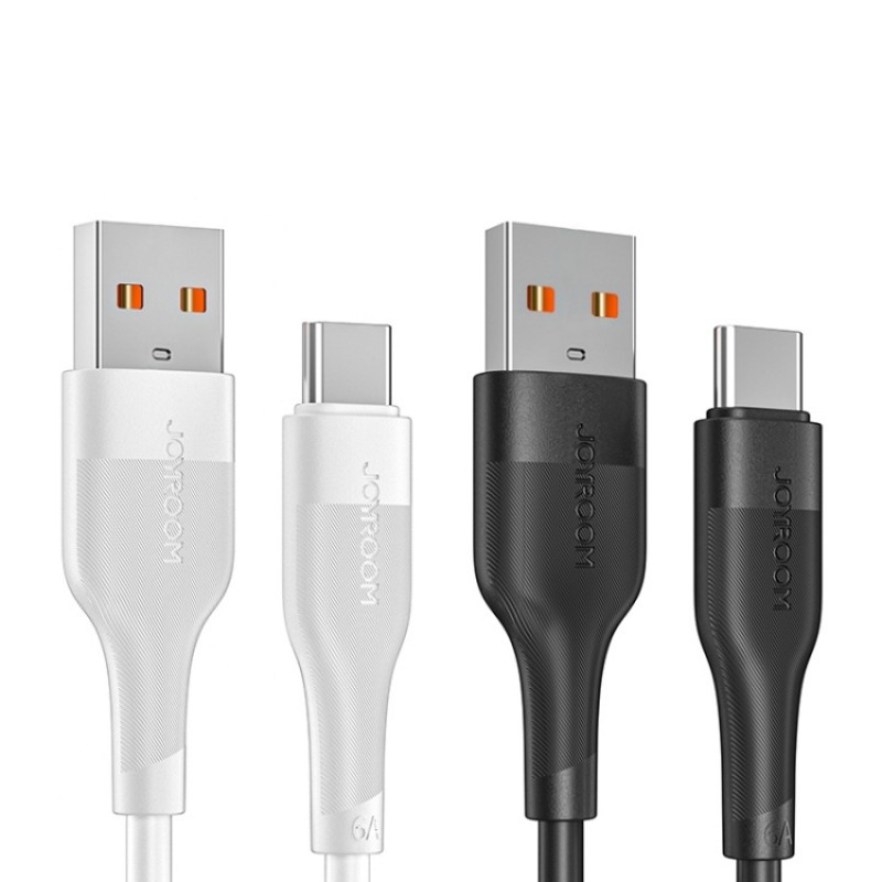 JOYROOM S-1060M12 6A USB to USB-C / Type-C Fast Charging Data Cable, Cable Length: 1m