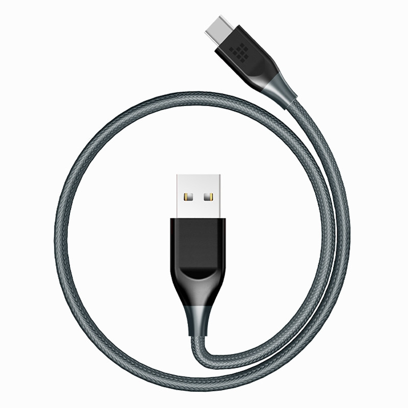 Tronsmart ATC6 Braided Nylon USB-C to USB-A Charging & Syncing Cable 3ft