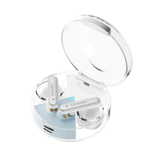 Lenovo LP10 True Wireless Headphones with Transparent Case