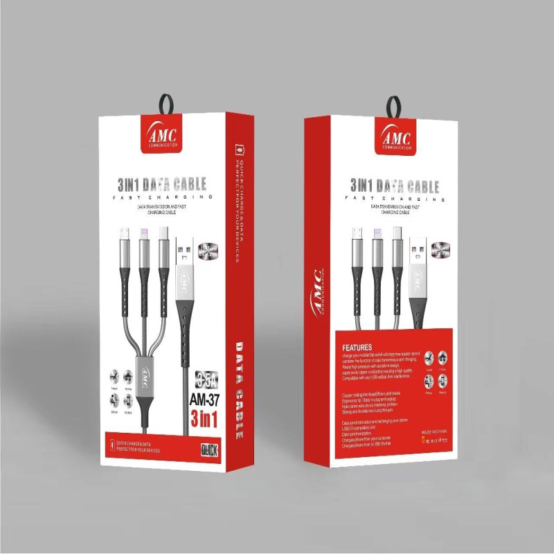 AMC AM-85 3IN1 (100W) FAST DATA CABLE