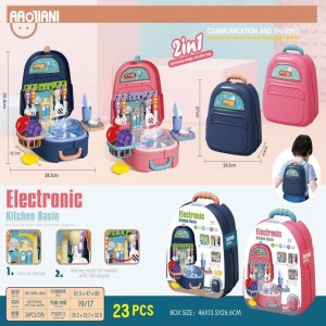 Electronic Kitchen Basin For Girls