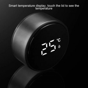 Smart Vacuum Thermal Cup Water Bottle with LED Temperature Display- 500ML