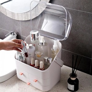 Transparent Cosmetic Storage Box Large