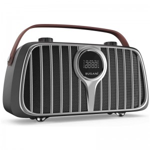 BUGANI M128 Bluetooth 5.0 Retro Speakers