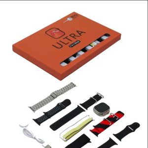 Ultra Smart Watch With 7 Straps
