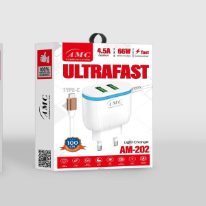 AMC AM-202 (4.5A) type-c ultrafast charger