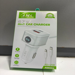 AMC AM-002 (67W) 4in1 Car charger