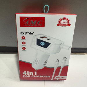 AMC AM-003 (67W) 4IN1 TYPE-C CARCHARGER