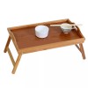 Bamboo Breakfast Serving Tray with Handle